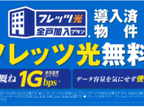 エルクアベニュー　NTT1GBｲﾝﾀｰﾈｯﾄ無料　6月末申込まで仲介手数料無料