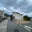 北東側の道路の幅員は6.7ｍ 