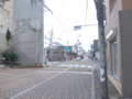 前面道路 