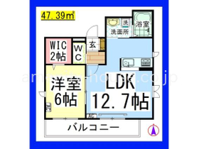 水周りでしか隣室と接しない快適なお部屋です♪