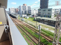 線路、近いッス。 