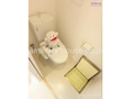 温水洗浄暖房便座付のトイレスペース（床下収納あり） 