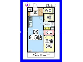 【セントラル[D-room]間取】