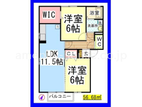 振り分けタイプの２ＬＤＫ！