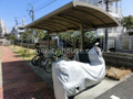 屋根付駐輪場あり！ 