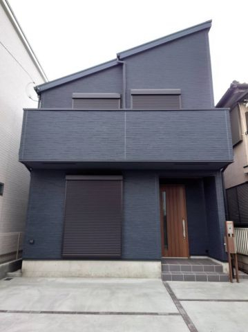 新築　ネイビー