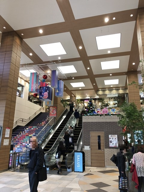 クリスマス、装飾、中央林間駅