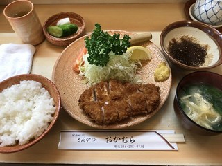 とんかつなかむら、とんかつ定食