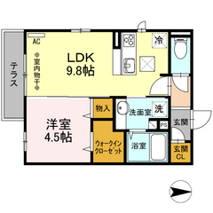D-ROOM東柏ヶ谷　間取り