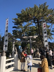 初詣、寒川神社