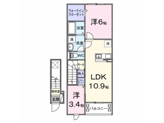 物件間取り図