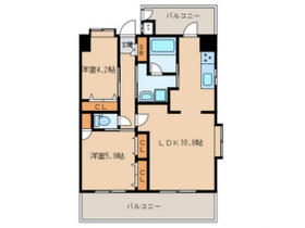 LUCIS高宮　ルーキス高宮　間取り図