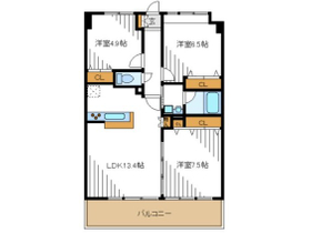 間取り反転タイプ。