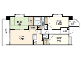 間取り反転タイプ。