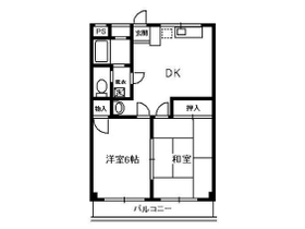 ＤＫとバスルーム・脱衣室・トイレは反転間取りです。