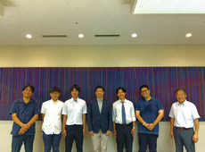 墨田区長と千葉商科大学の橋渡しを行いました