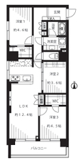 2025/08/19 パシフィック目白マンション3階南西角住戸が価格変更になりました。