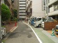 前面道路 