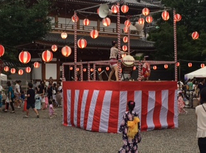 伝通院境内「夏祭り盆踊り」お陰様で無事終了しました！