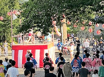 伝通院境内納涼「盆踊り大会２０１８」無事終了。ありがとうございました。
