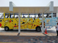 水陸両用ピカチュウ発見