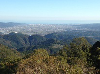 足柄平野・富士山を望む