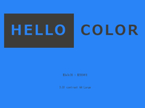 配色は難しい・・