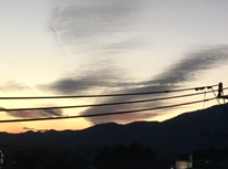 不思議な雲・・・