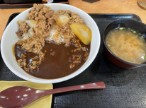 牛丼屋さんで・・・