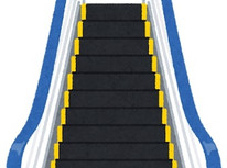 エスカレーターの乗り方