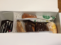 チョコ系ドーナツ！