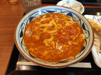 トマたまカレーうどん