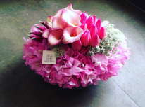 新年を迎える1回目のイベントはフラワーアレンジメント