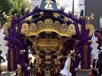 曳舟の日の丸不動産！今季のお祭り納め！向島・秋葉神社のお神輿を担いできました！