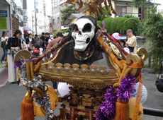 曳舟の日の丸不動産！地域のイベント「秋の西図子祭り」に参加しました。