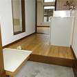 玄関からキッチンへ 
