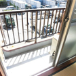 南向きバルコニー 