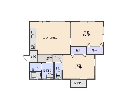 物件間取り図
