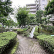 緑豊かな共用部 