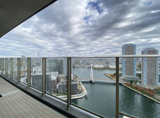 ★おすすめ物件★『パークシティ中央湊ザ・タワー』隅田川が一望できる高層階住戸、3LDK、77.03㎡、新規内装リノベーション、仲介手数料無料！