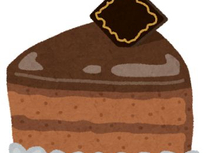 久しぶりにチョコケーキを