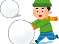 雪虫が飛んでいると...