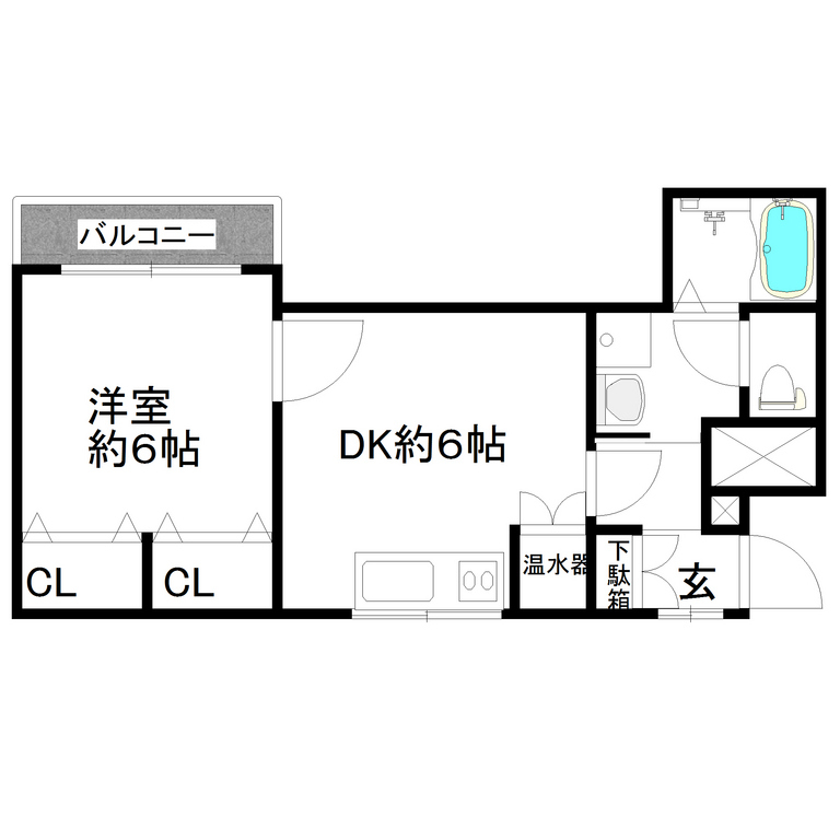 キャッスル両国　間取り