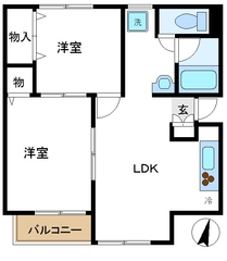 小岩　２ＬＤＫ　賃貸