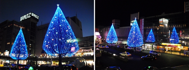 所沢駅　イルミネーション