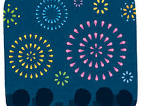 今年初の夏祭り