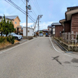 西側道路  