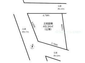 ３方角地　