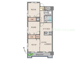 室リフォーム済・約5.5帖・5帖・5帖・LDK11帖