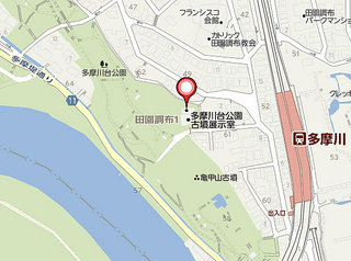 多摩川台公園　ＭＡＰ